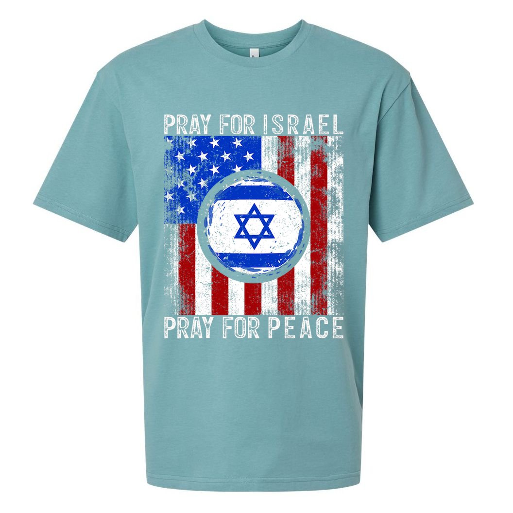 Support Israel I Stand With Israel Pray For Israel Flag Sueded Cloud Jersey T-Shirt