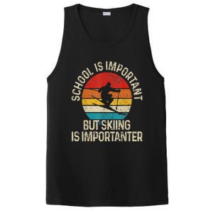 School Is Important But Skiing Is Importanter PosiCharge Competitor Tank