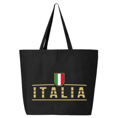 Soccer Italia Italian Flag Italy 25L Jumbo Tote
