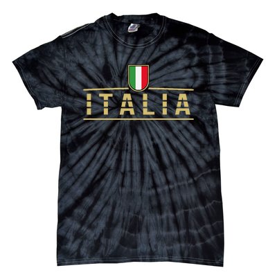 Soccer Italia Italian Flag Italy Tie-Dye T-Shirt