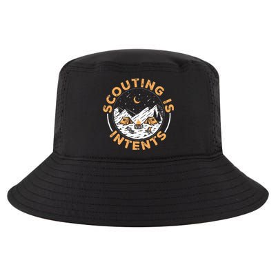 Scouting Is Intents Scout Funny Camping Cool Comfort Performance Bucket Hat