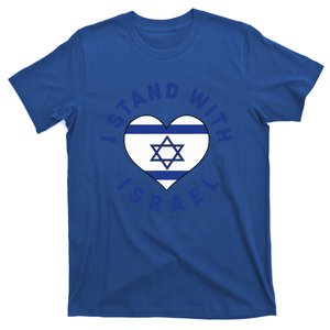 Support Israel I Stand With Israel Israeli Flag T-Shirt