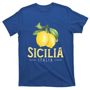 Sicilia Italia Italian Lemons Proud Sicilian Gift T-Shirt