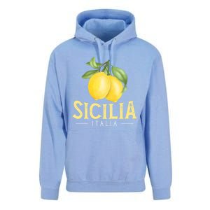 Sicilia Italia Italian Lemons Proud Sicilian Gift Unisex Surf Hoodie