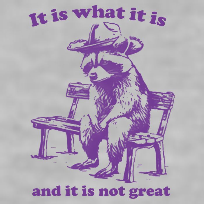 Slippywild It Is What It Is And It Is Not Great Ladies PosiCharge Tri-Blend Wicking Tank
