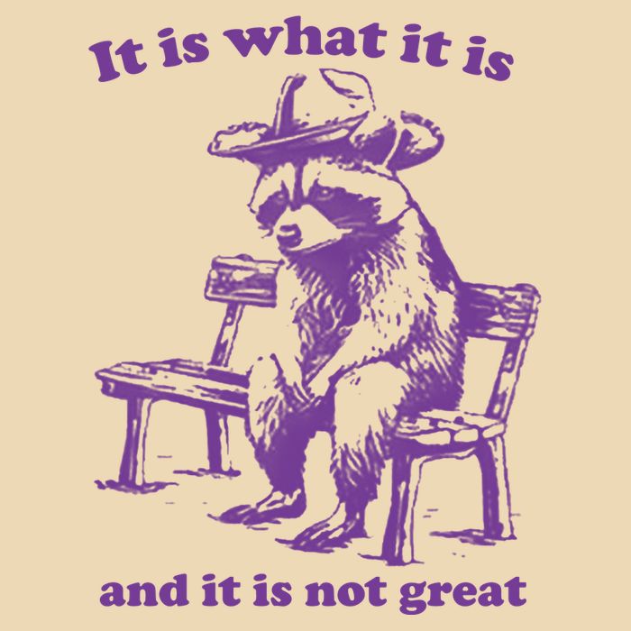 Slippywild It Is What It Is And It Is Not Great Zip Tote Bag