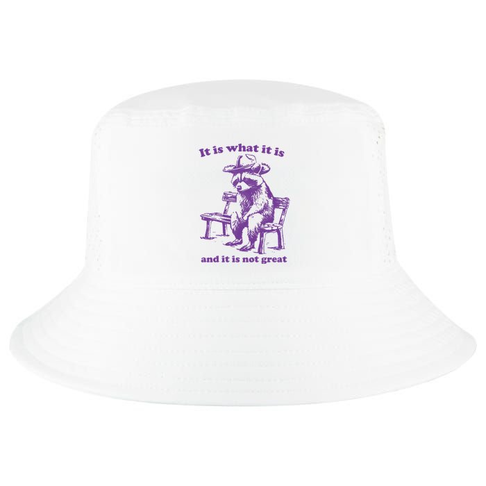 Slippywild It Is What It Is And It Is Not Great Cool Comfort Performance Bucket Hat