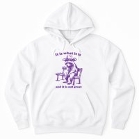 Slippywild It Is What It Is And It Is Not Great Hoodie