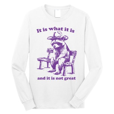 Slippywild It Is What It Is And It Is Not Great Long Sleeve Shirt