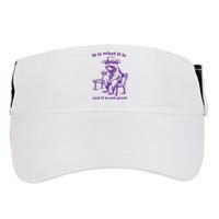 Slippywild It Is What It Is And It Is Not Great Adult Drive Performance Visor
