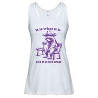 Slippywild It Is What It Is And It Is Not Great Ladies Essential Flowy Tank