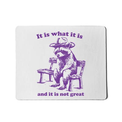 Slippywild It Is What It Is And It Is Not Great Mousepad