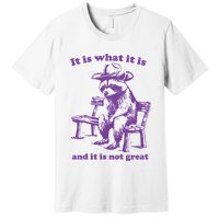 Slippywild It Is What It Is And It Is Not Great Premium T-Shirt