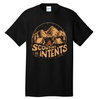 Scouting Is Intents Funny Scout Camper Camping Tall T-Shirt