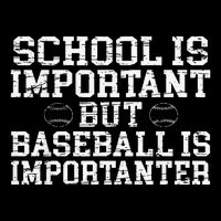 School Is Important Baseball Is Importanter Impact Tech Backpack