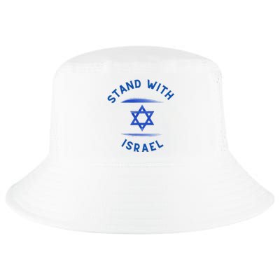 Support Israel I Stand With Israel Israeli Flag Cool Comfort Performance Bucket Hat