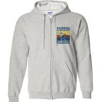 School Is Important But Hunting Is Importanter Deer Hunting Full Zip Hoodie