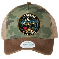 Scouting Is Intents Scout Camper Camping Legacy Tie Dye Trucker Hat