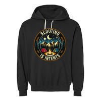 Scouting Is Intents Scout Camper Camping Garment-Dyed Fleece Hoodie