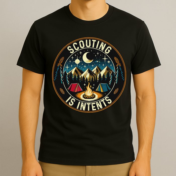 Scouting Is Intents Scout Camper Camping T-Shirt