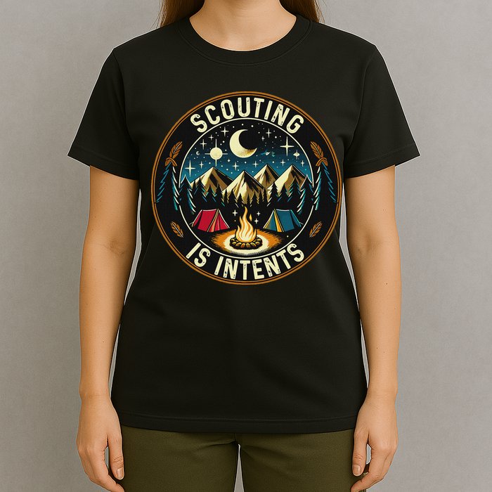 Scouting Is Intents Scout Camper Camping T-Shirt