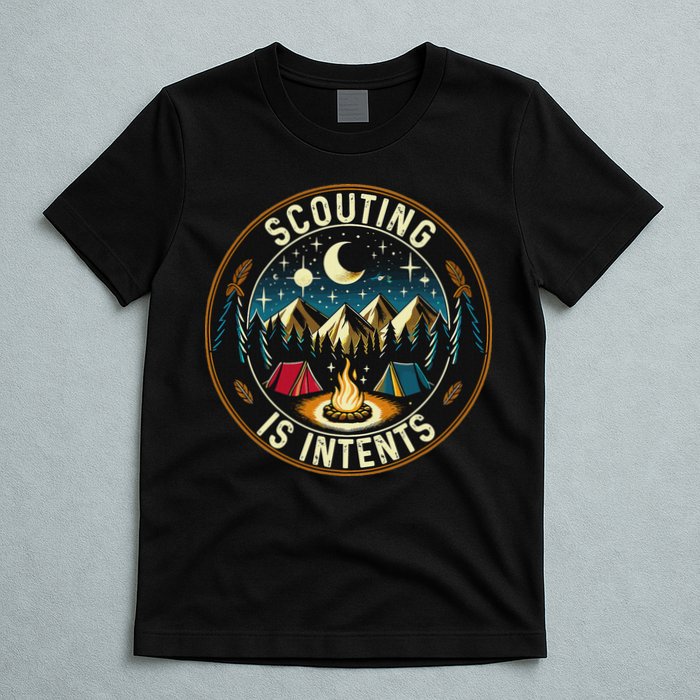 Scouting Is Intents Scout Camper Camping T-Shirt