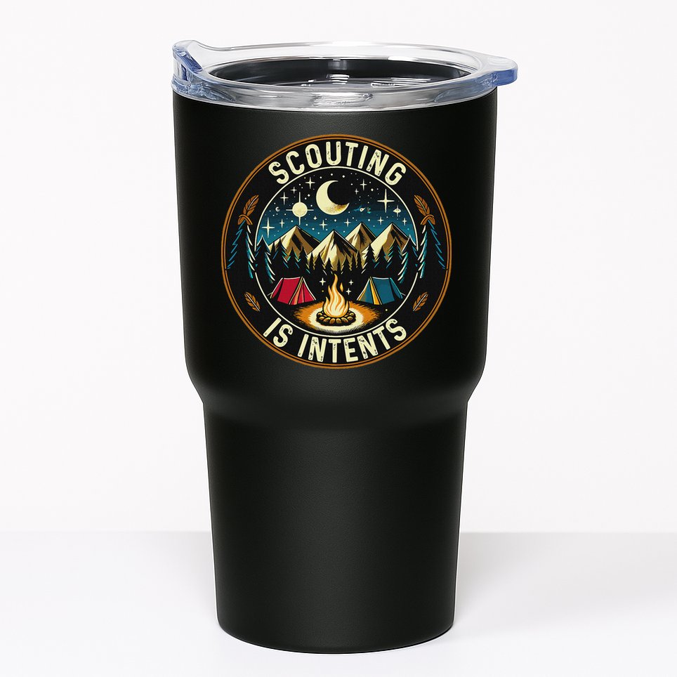 Scouting Is Intents Scout Camper Camping Tumbler