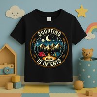 Scouting Is Intents Scout Camper Camping Toddler T-Shirt