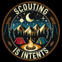 Scouting Is Intents Scout Camper Camping Toddler T-Shirt