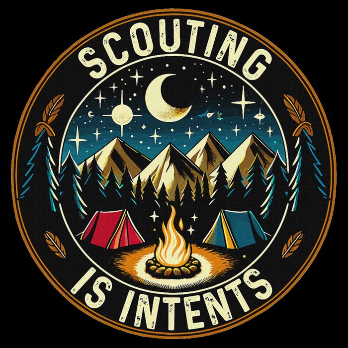 Scouting Is Intents Scout Camper Camping Toddler T-Shirt