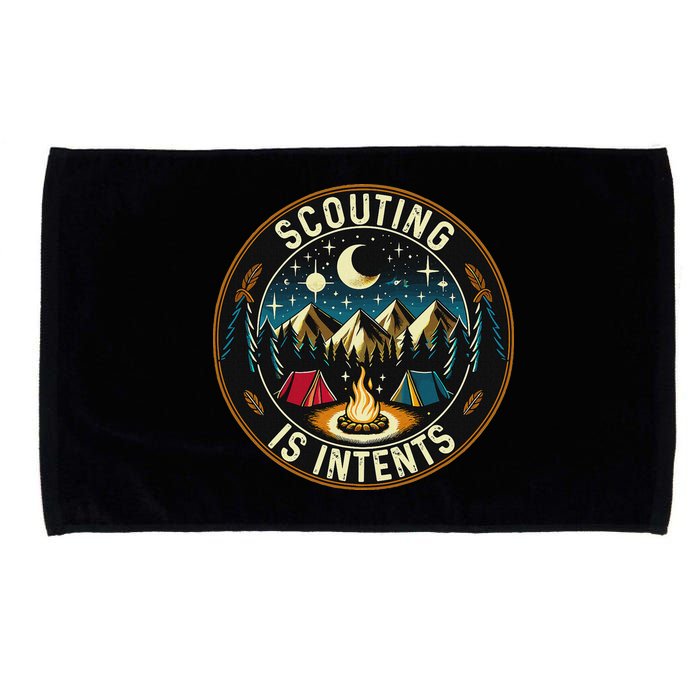Scouting Is Intents Scout Camper Camping Microfiber Hand Towel