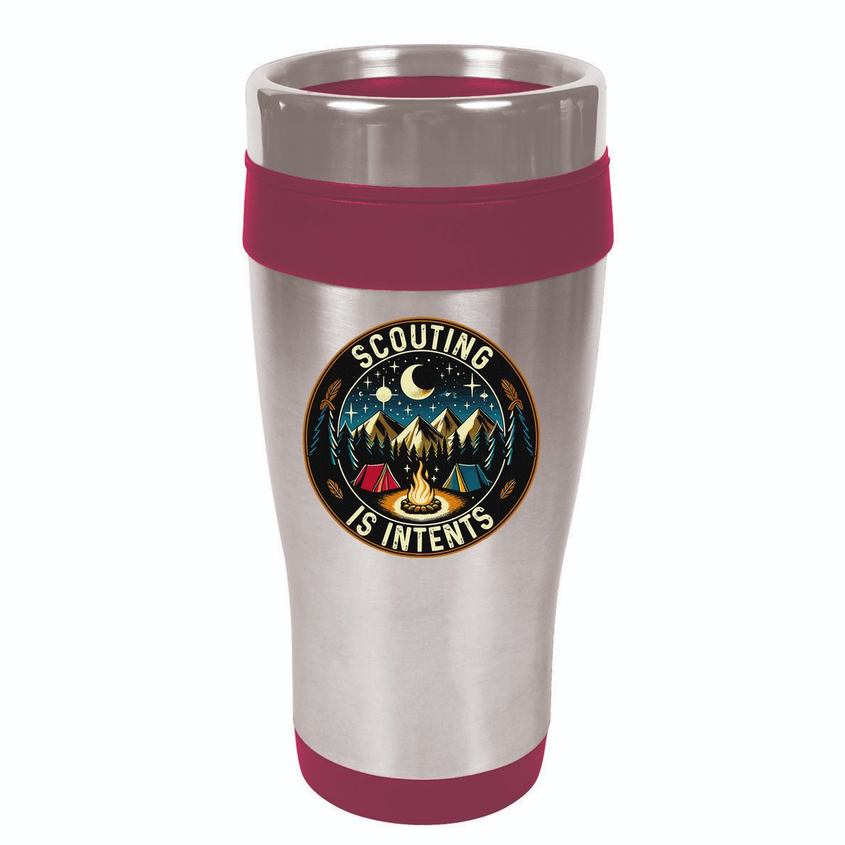 Scouting Is Intents Scout Camper Camping 16oz Travel Tumbler