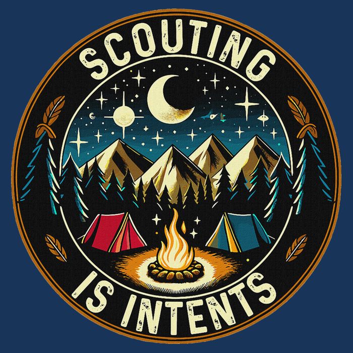 Scouting Is Intents Scout Camper Camping Infant Baby Jersey Bodysuit