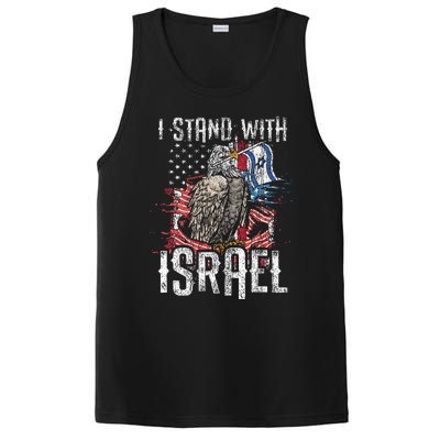 Support Israel I Stand With Israel Israeli Flag PosiCharge Competitor Tank