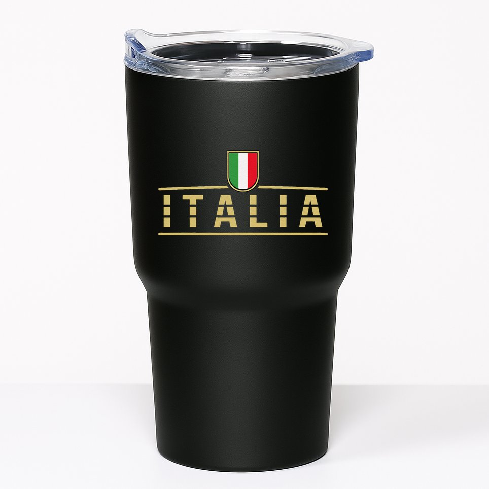 Soccer Italia Italian Flag Italy Tumbler