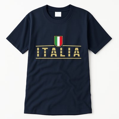 Soccer Italia Italian Flag Italy Tall T-Shirt