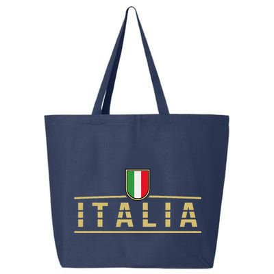 Soccer Italia Italian Flag Italy 25L Jumbo Tote