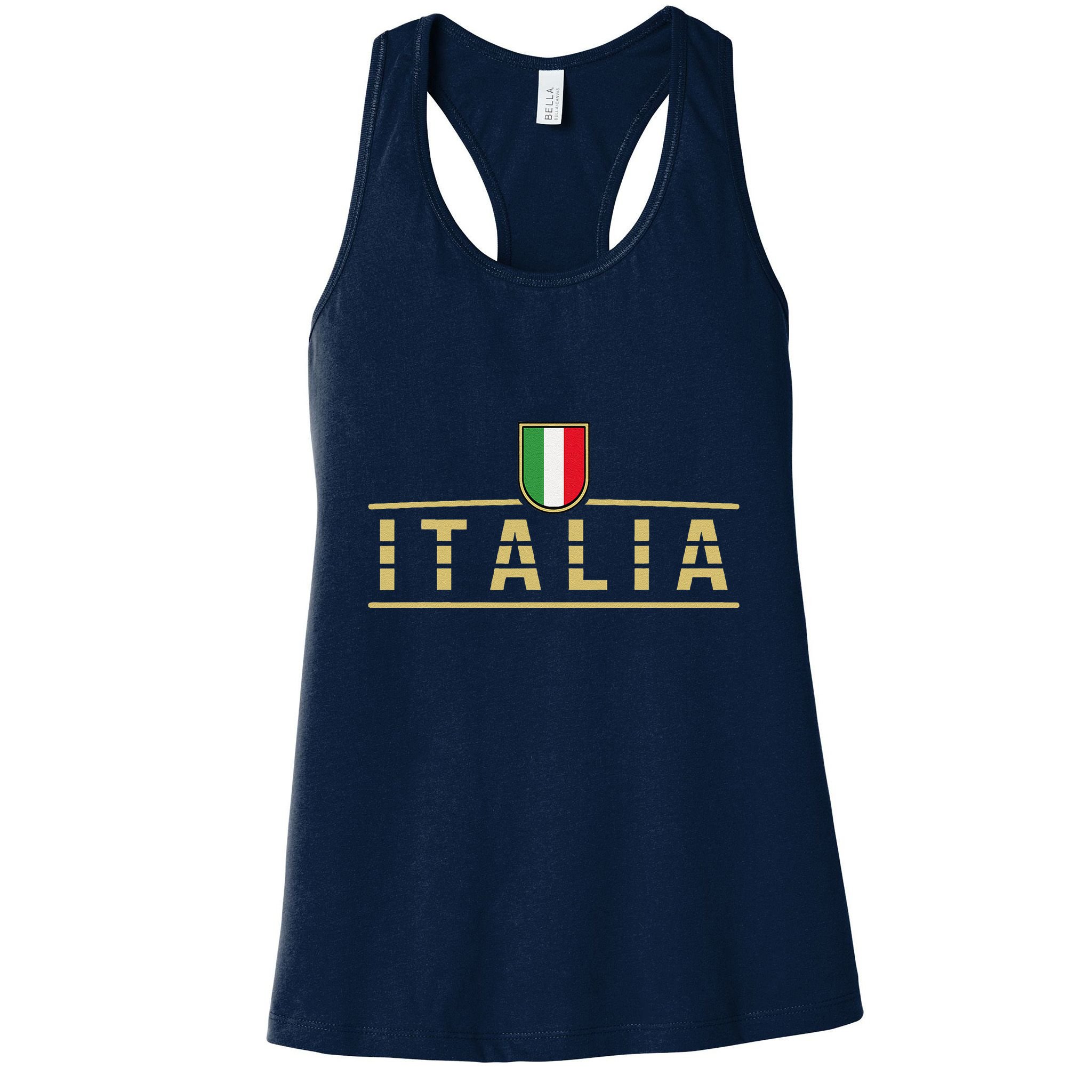 Soccer Italia Italian Flag Italy Womens Tank Top