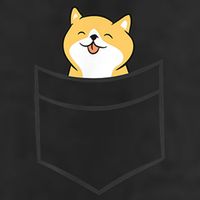 Shiba Inu In A Pocket Cute Pocket Shiba Inu Cool Comfort Performance Bucket Hat