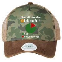 Should I Invest In Bitcoin Yes Pie Chart Funny Crypto Legacy Tie Dye Trucker Hat