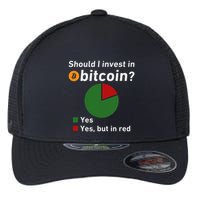 Should I Invest In Bitcoin Yes Pie Chart Funny Crypto Flexfit Unipanel Trucker Cap