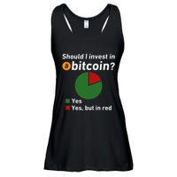 Should I Invest In Bitcoin Yes Pie Chart Funny Crypto Ladies Essential Flowy Tank