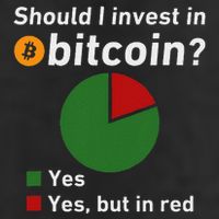 Should I Invest In Bitcoin Yes Pie Chart Funny Crypto Trucker Hat