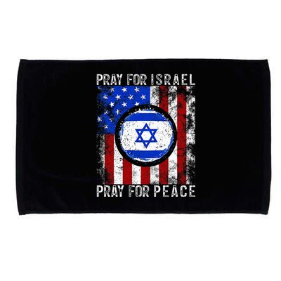 Support Israel I Stand With Israel Pray For Israel Microfiber Hand Towel