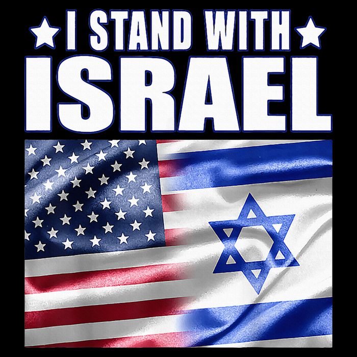 Support Israel I Stand With Israel Us Israel Flag Combined Cooling Performance Crew T-Shirt