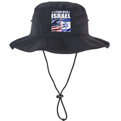 Support Israel I Stand With Israel Us Israel Flag Combined Bucket Hat