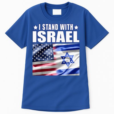 Support Israel I Stand With Israel Us Israel Flag Combined Tall T-Shirt