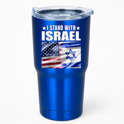Support Israel I Stand With Israel Us Israel Flag Combined Tumbler