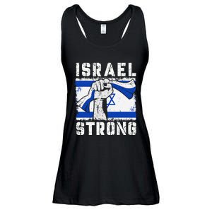 Support Israel I Stand With Israel Pray For Israel Ladies Essential Flowy Tank