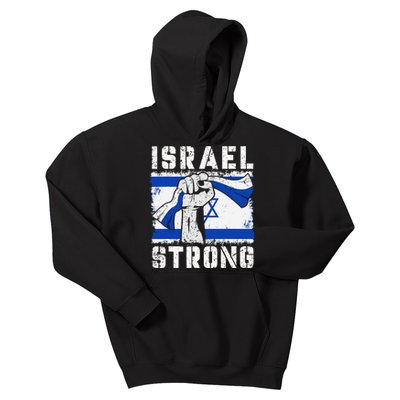 Support Israel I Stand With Israel Pray For Israel Kids Hoodie